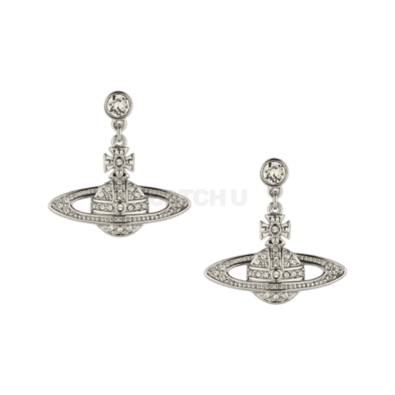 비비안웨스트우드 미니 바스 릴리프 드롭 귀걸이 VPTCJW2015