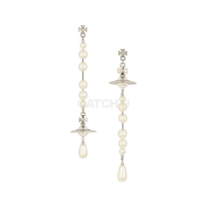 비비안웨스트우드 브로큰 펄 귀걸이 VPTCJW2052