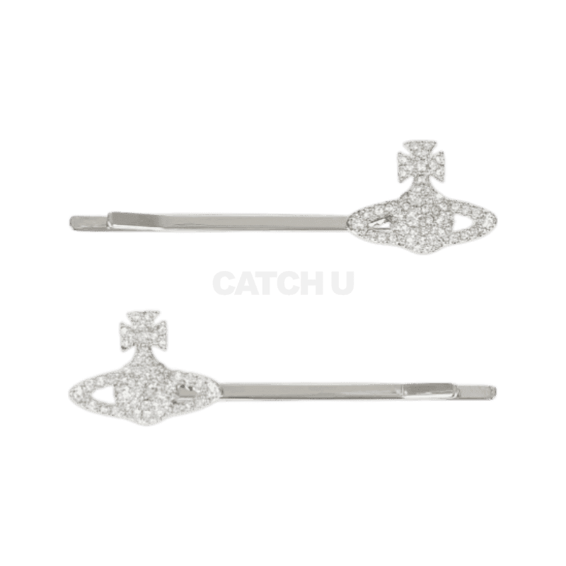 비비안웨스트우드 그레이스 바비 헤어클립 VPTCJW9001