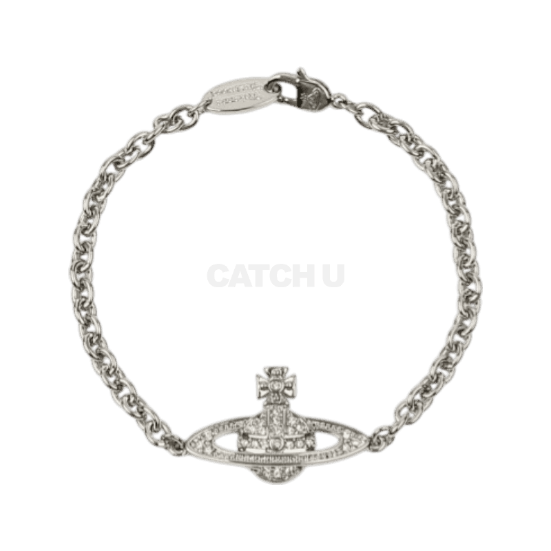 비비안웨스트우드 미니 바스 릴리프 유니섹스 체인 팔찌 VPSCJW1022