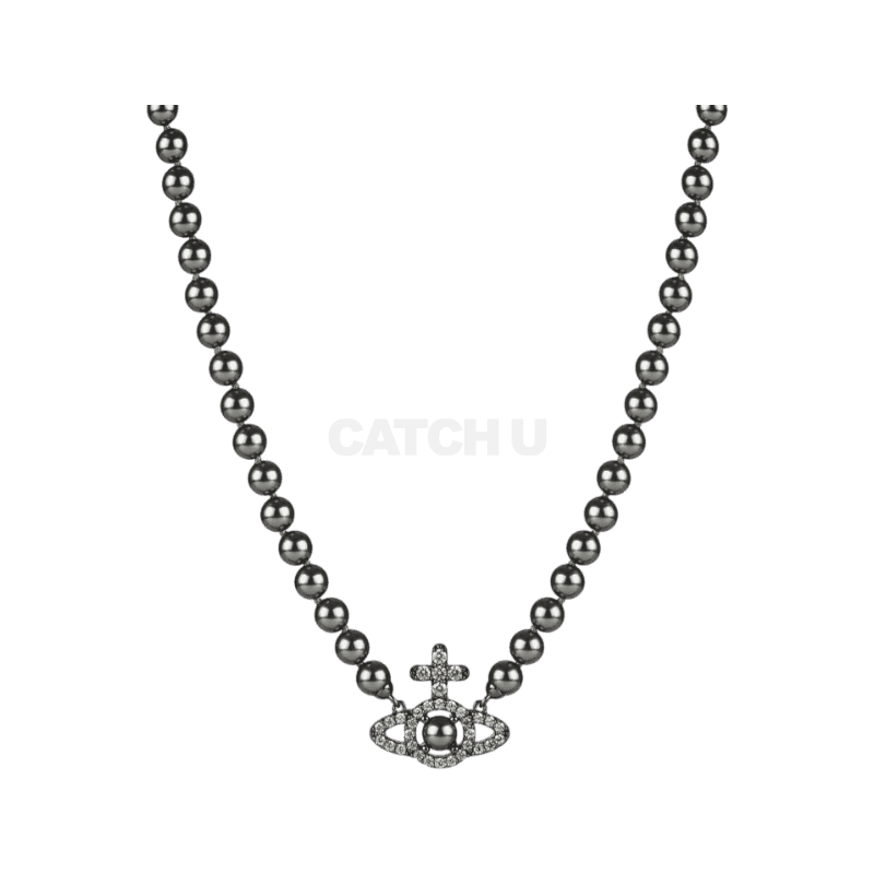 비비안웨스트우드 올림피아 펄 초커 목걸이 VOTCJW0048