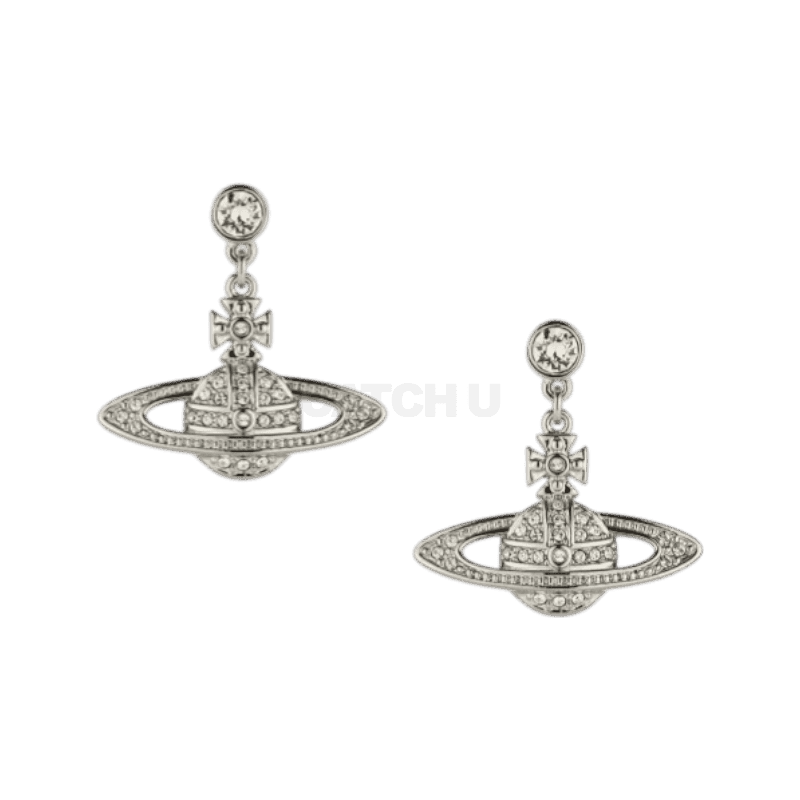 비비안웨스트우드 미니 바스 릴리프 드롭 귀걸이 VOSCJW2011