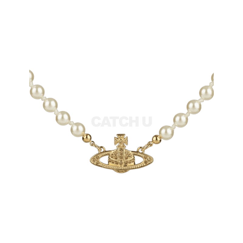 비비안웨스트우드 미니 바스 릴리프 초커 목걸이 VNTCJW0017