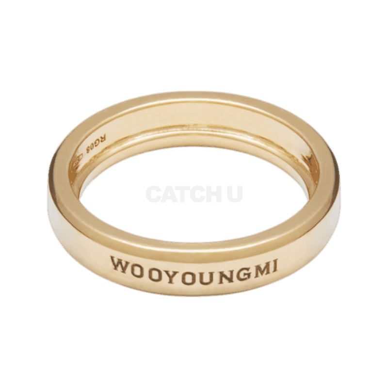 우영미 커브 볼드 링 JNYNRG08002Y XS, S, M, L, XL, XXL