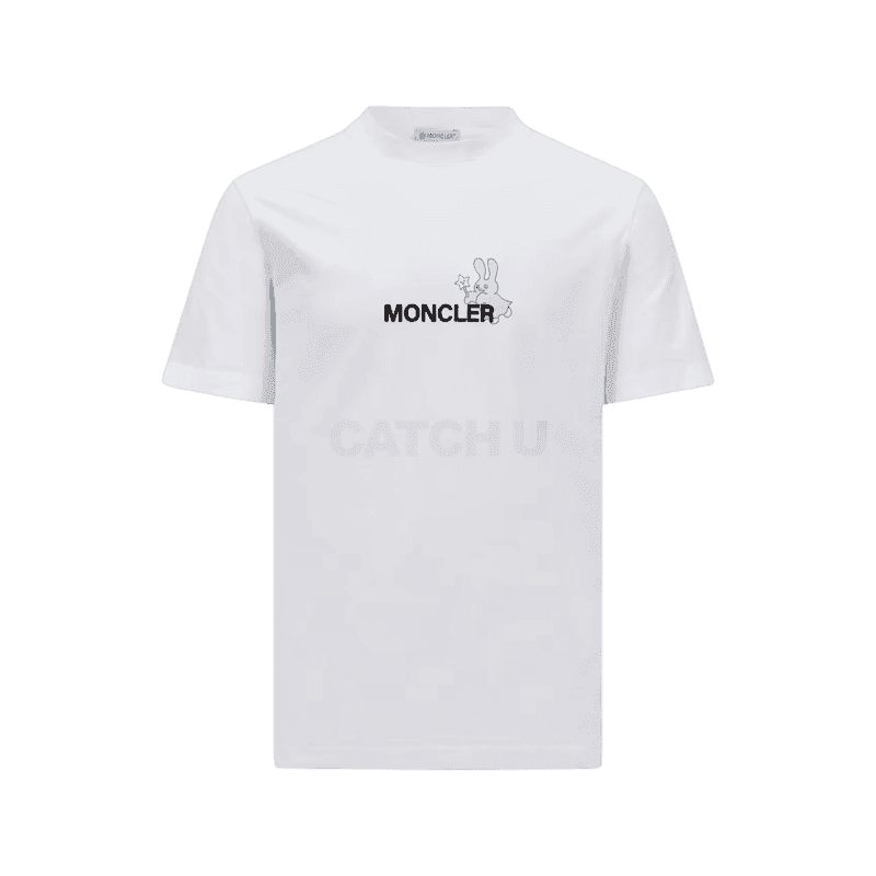 몽클레어 Moncler x FRGMT 카툰 로고 코튼 티셔츠 K109U8C00001M3265