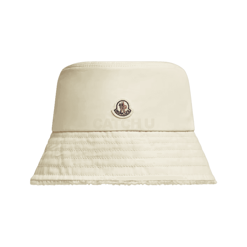 몽클레어 리버서블 코튼 & 테디 버킷 모자 K10933B00007M5558