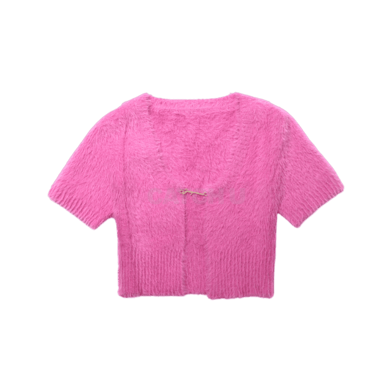 자크뮈스 (223KN209 2380 430)(라 마유 니브 플러피 참 로고 가디건) 85 , 90 [직매입정품]