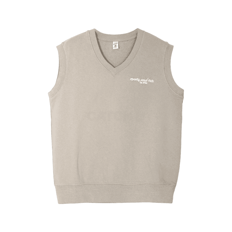 스포티앤리치 (VNAW2317EL)(탱크 V 넥 베스트) 90 , 100 , 105 [직매입정품]