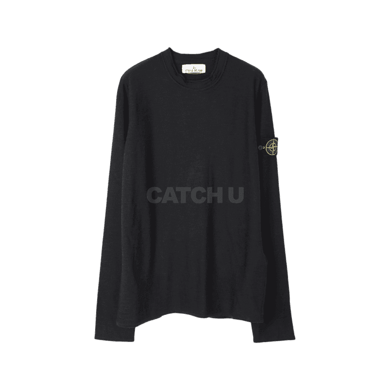 스톤아일랜드 (7915574B9 V0029)(슬라브 울 나일론 크루넥 니트_레귤러핏) 95 , 100 [직매입정품]