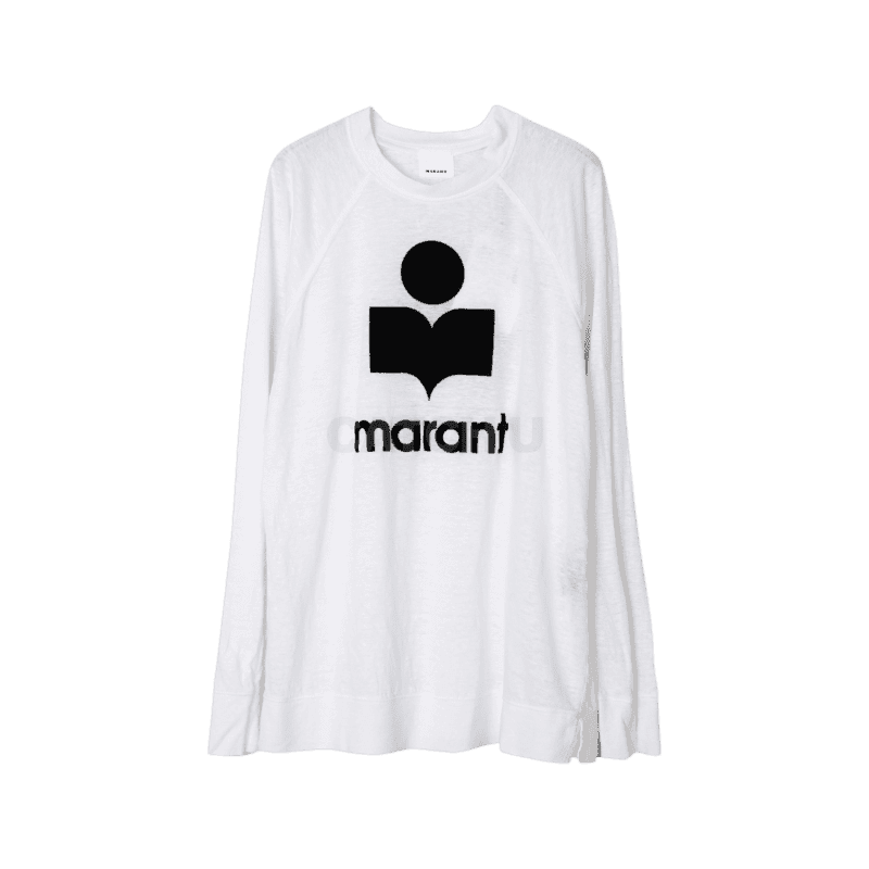 이자벨마랑 KIEFFER (TS0046HA A1N08H 20WH)(키퍼 긴팔 티셔츠) 95 , 100 [직매입정품]