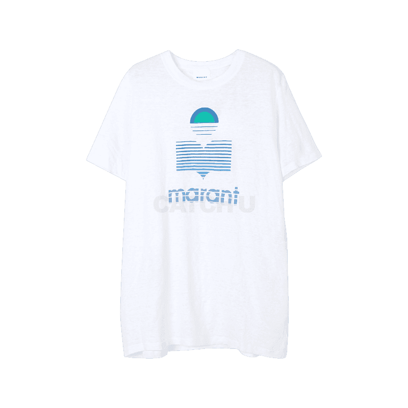 이자벨마랑 KARMAN (TS0045HA B1N16H 20WH)(카르만 반팔 티셔츠) 90 , 95 [직매입정품]