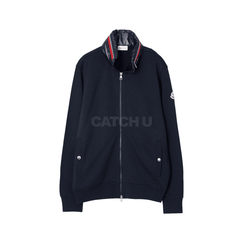 몽클레르 FELPA CON 집 로고패치 후드 집업 (8G00037 89A5W 778) 90 , 95 [직매입정품]