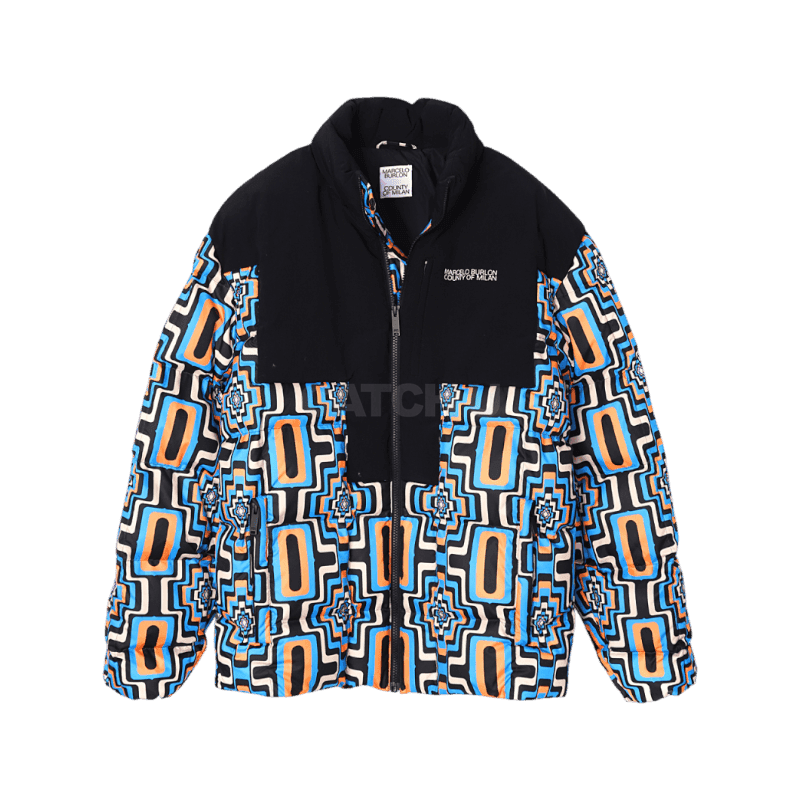 마르셀로불론 Aop Optical 크로스 패딩 자켓 (CMEJ001F23FAB002 3310) 105 , 110 [직매입정품]