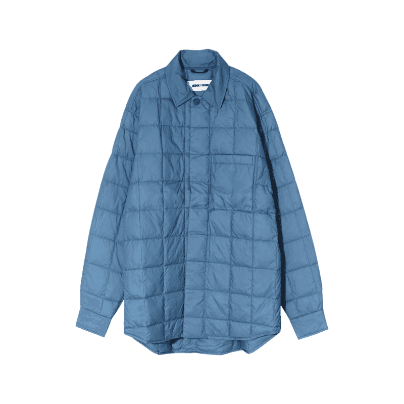 옌키 옌키 칼릭 셔츠 마이크로 스톤 블루 (KALIK SHIRT MAN MICRO STONE BLU) 95 , 100 , 105 [직매입정품]