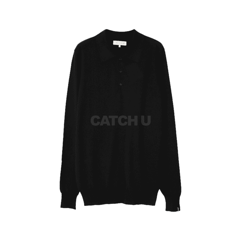 매킨토시 POLO LONG SLEEVE (GKF-304 KN0171)(KN0171-KNP0040)(폴로 롱 슬리브) 90 , 95 , 100 [직매입정품]