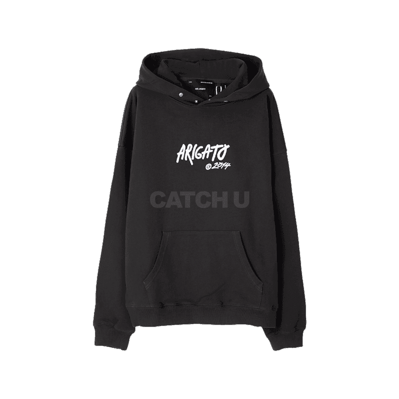 악셀 아리가토 Tag Hoodie (A0750006 Faded Black)(태그 후드 티셔츠) 90 , 95 [직매입정품]