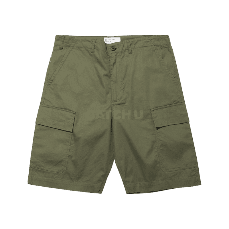 유니버셜웍스 MW CARGO SHORT OLIVE (28150)(MW 카고 쇼츠) 30 , 32 [직매입정품]