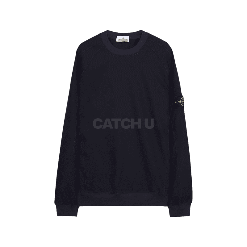 스톤아일랜드 (781560653 V0020)(스트레치 나일론 테크니컬 플리스 배지 맨투맨) 95 , 100 [직매입정품]