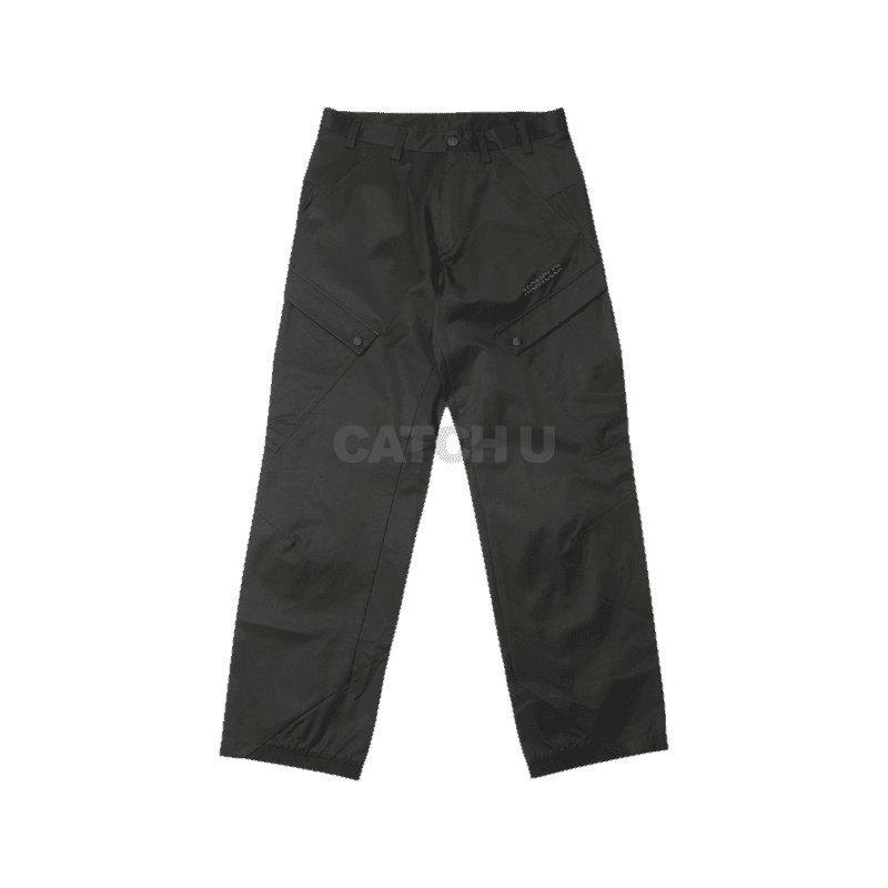 몽클레르 로고 패치 스트레이트 팬츠 (2A00008 5957F 999) 26 , 30 [직매입정품]