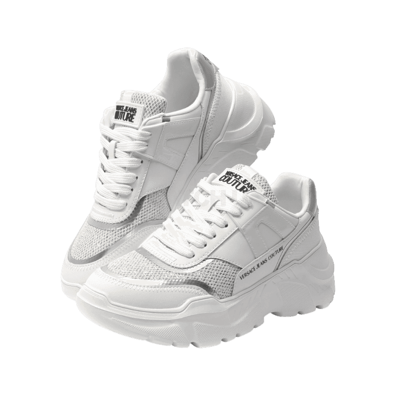 베르사체 Logo SpeedTrack Trainer (78VA3SC4 ZPB07 LA3)(로고 Speedtrack 트레이너) 250, 260 [직매입정품]