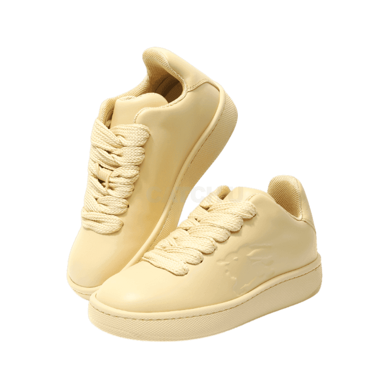 버버리 Leather Box Sneakers (8083396)(레더 박스 스니커즈) 225, 230, 235, 240, 245, 250 [직매입정품]