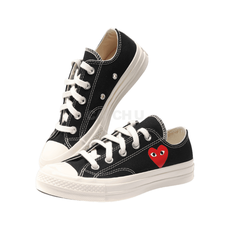 꼼데가르송 꼼데가르송 x 컨버스 로우 (AZ K128 001 1 (AZ K128 001 1)) 245~250, 250~255, 265~270, 270~275, 275~280 [직매입정품]