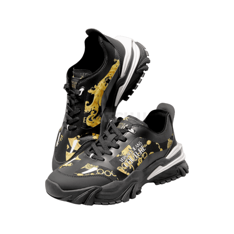 베르사체 Trail Trek Chain Couture (77YA3SIB ZS891 G89)(트레일 트랙 스니커즈) 260, 270, 280 [직매입정품]