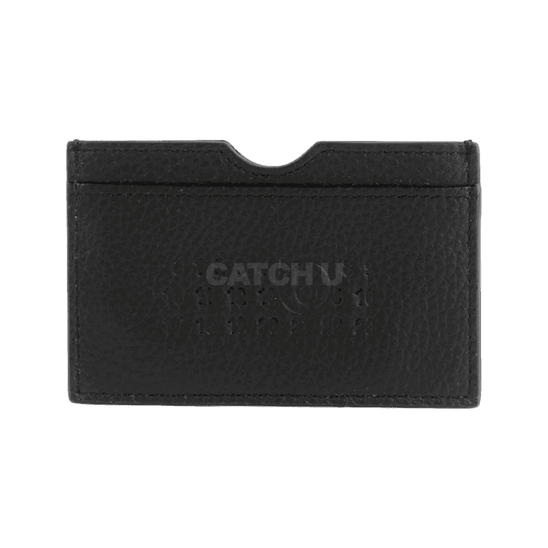 MM6 넘버링 가죽 카드 지갑 (SA5UI0008 P4344 T8013) [직매입정품]