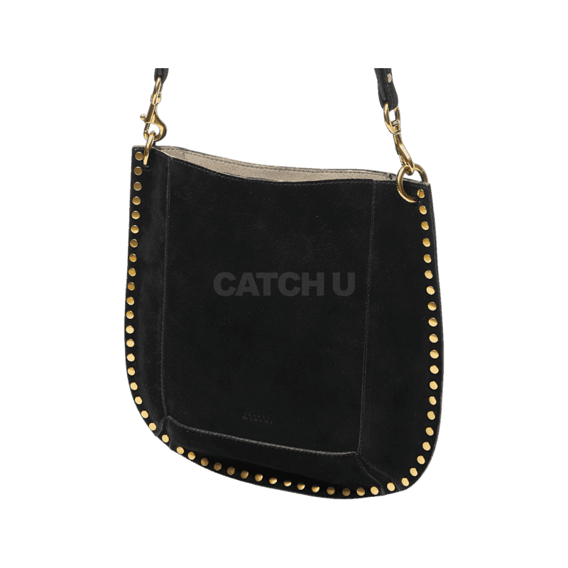 이자벨마랑 OSKAN (PP0002FA A3C32M 01BK)(오스칸 벨벳 백) [직매입정품]