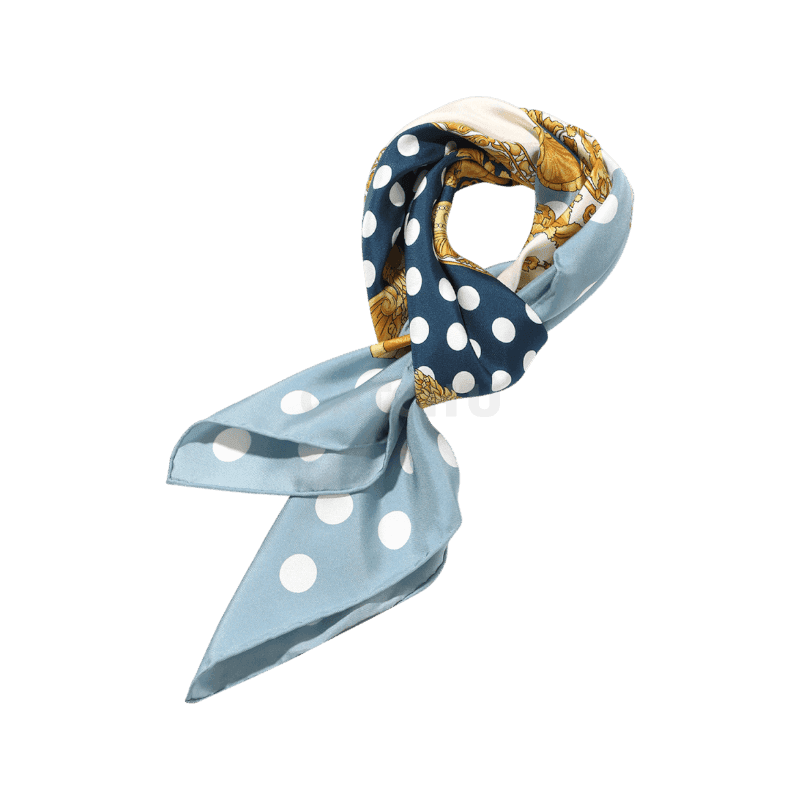 베르사체 (1001600 1A07894 5V510)(씨쉘 바로크 라지 실크 풀라드) [직매입정품]