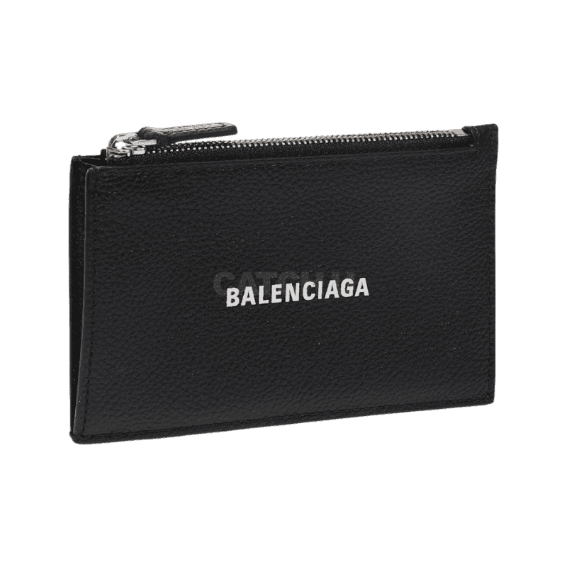 발렌시아가 로고 지퍼 카드지갑 (640535 1IZI3 1090) [직매입정품]