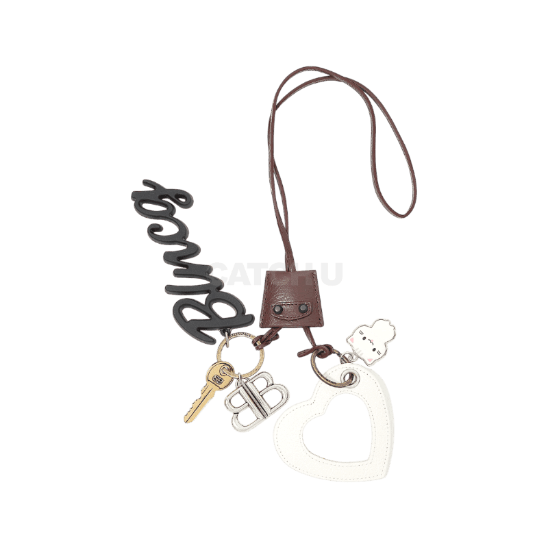 발렌시아가 르 시티 참 하트 (795650 2ABEW 6091) [직매입정품]