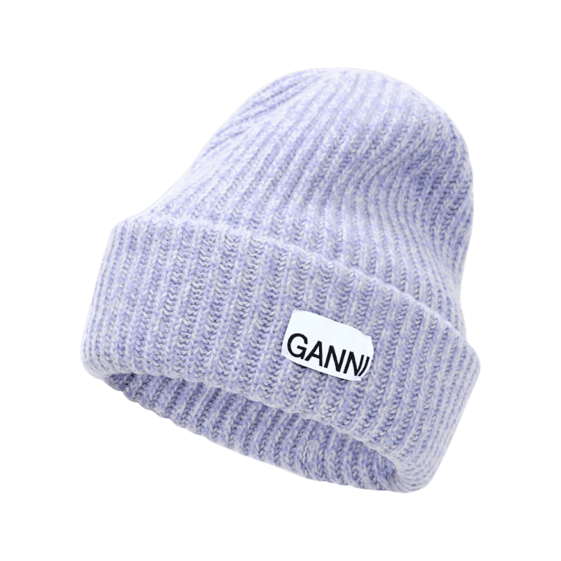 가니 Lavender Rib Knit Beanie (A6439 233)(라벤더 립 니트 비니) [직매입정품]