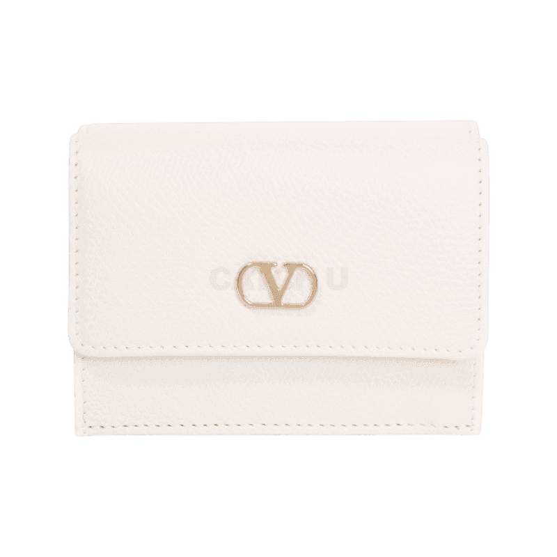 발렌티노 V 로고 시그니처 트리폴드 지갑 (6W2P0AJ4 SNP I16 / 6W2P0AJ4 SNP I16) [직매입정품]