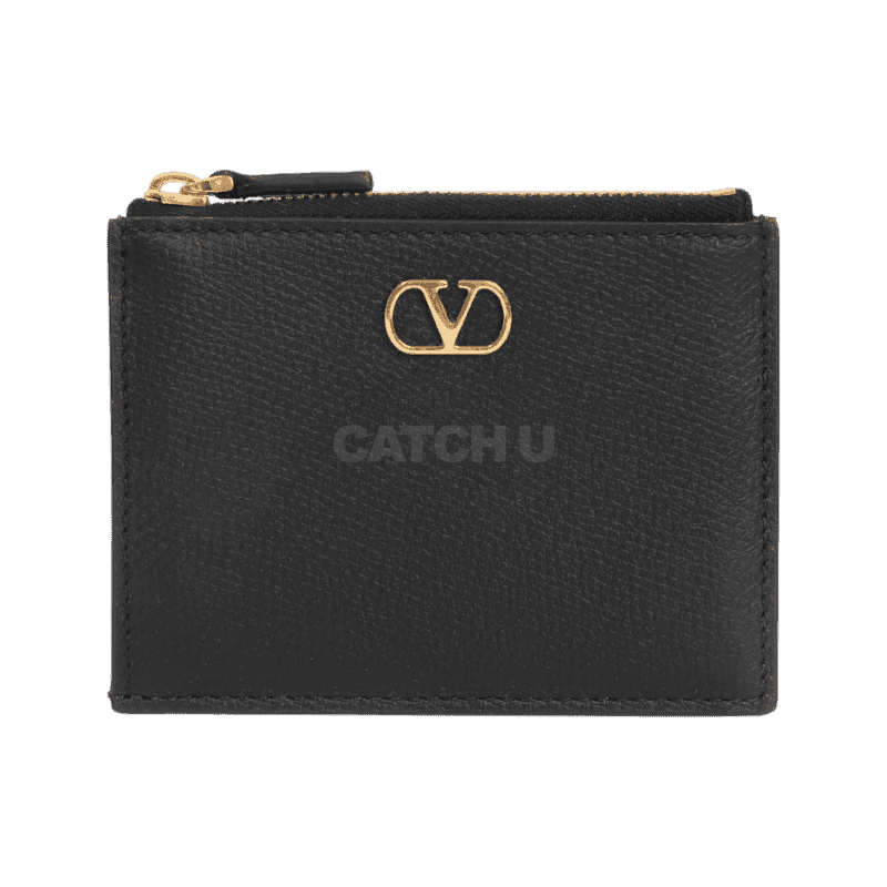 발렌티노 V 로고 시그니처 카드 케이스 (6W0P0AK9 SNP 0NO / 6W2P0AK9 SNP 0NO) [직매입정품]