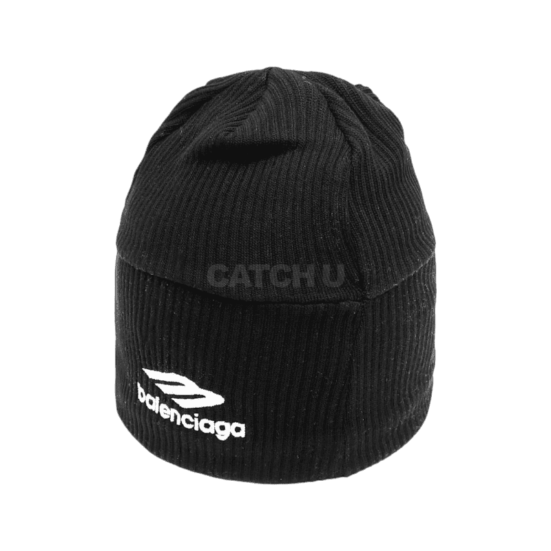 발렌시아가 로고 자수 코튼 비니 (767832 4D8B0 1077) [직매입정품]