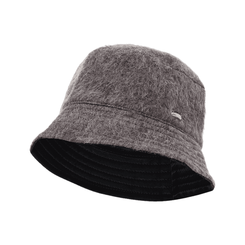 아워레가시 BUCKET HAT Mole Grey Mohair (A4238BVG)(모헤어 버킷햇) [직매입정품]