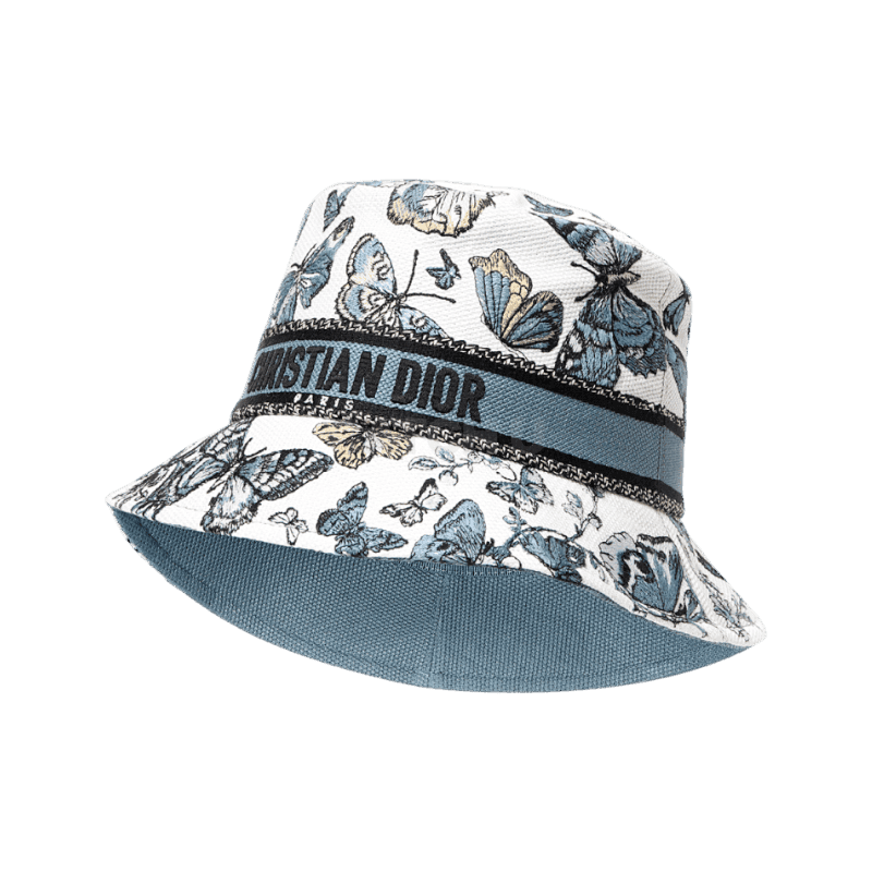 디올 D-BOBBY TOILE DE JOUY MEXICO 버킷 햇 (41DTM923X130 583) [직매입정품]