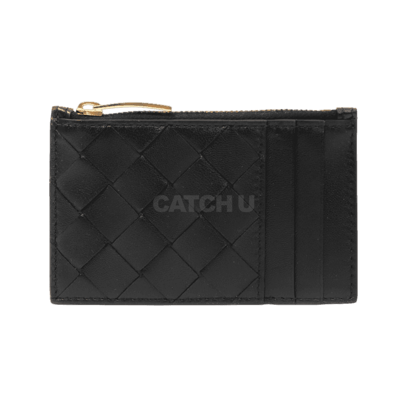 보테가베네타 인트레치아토 지퍼 카드 케이스 (757889 VCPP3 8425) [직매입정품]