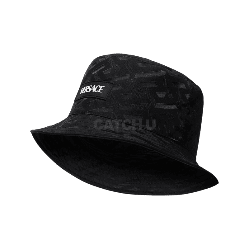 베르사체 (1007031 1A05933 1B000)베르사체 로고 자카드 버킷햇) [직매입정품]