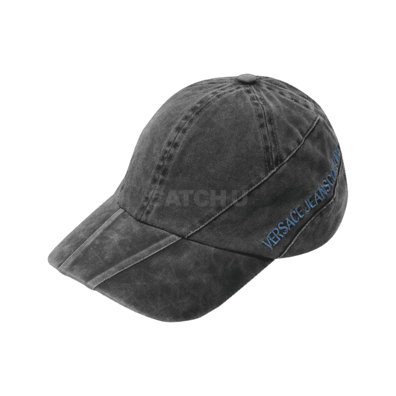 베르사체 Washed Denim Baseball Cap (78GAZK57ZG369 899)(워시드 데님 베이스볼 캡) [직매입정품]