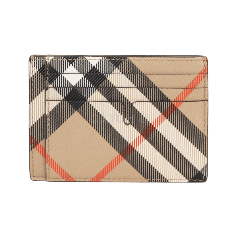 버버리 Check Clip Card Case (8091910)(체크 클립 카드 케이스) [직매입정품]
