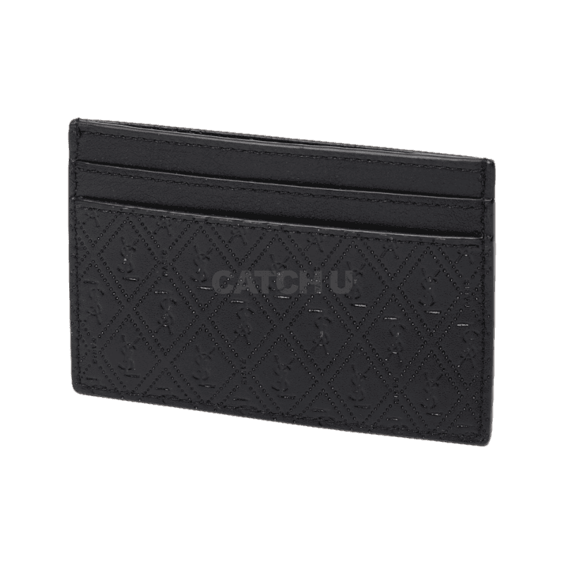 생로랑 파인애플 프린트 모노그램 카드 홀더 (647148 18G1Z 1000) [직매입정품]