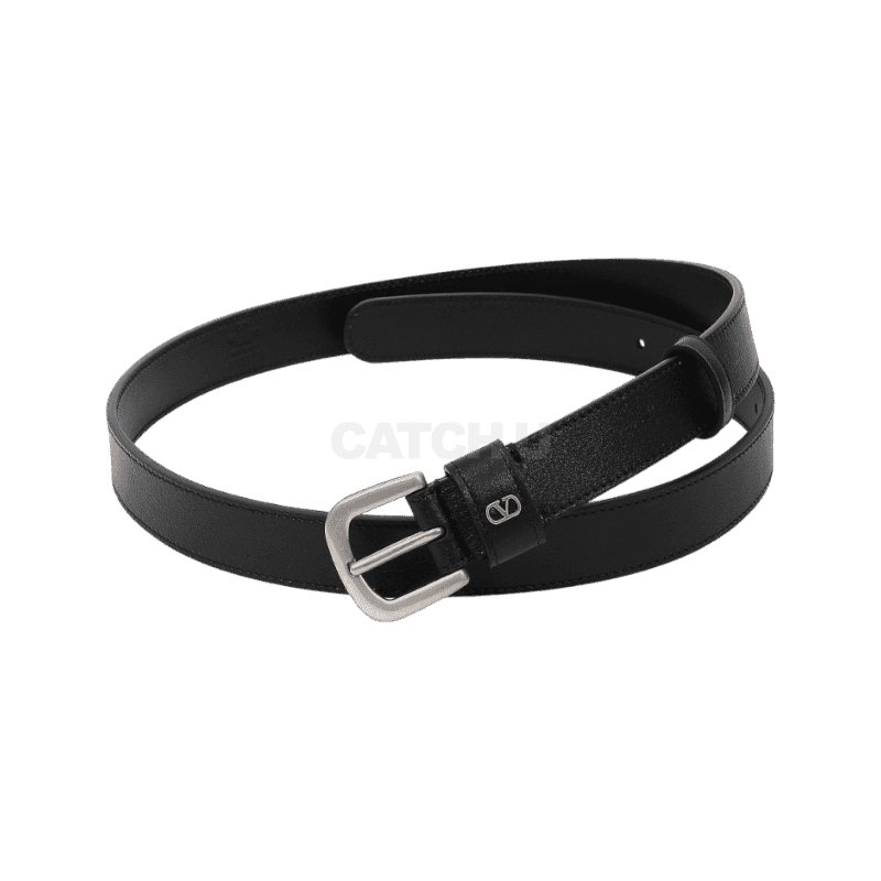 발렌티노 브이로고 시그니처 카프스킨 벨트 (7Y0T0SM1 XUG 0NO / 7Y2T0SM1 XUG 0NO) 33~37 , 35~39 , 37~41 [직매입정품]