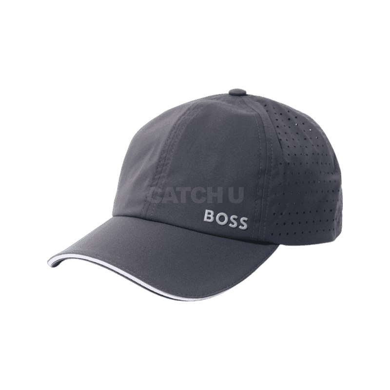 휴고보스 Taffeta cap with laser-cut dot pattern (50533357-027)(레이저 컷 도트 패턴 태피터 캡) [직매입정품]