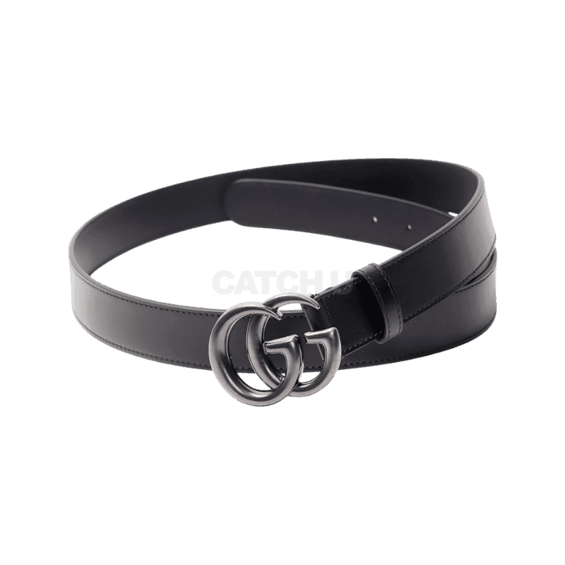 구찌 GG 마몽 씬 벨트 (414516 0YA0V 1000) 33~37 , 35~39 , 39~43 , 41~45 [직매입정품]