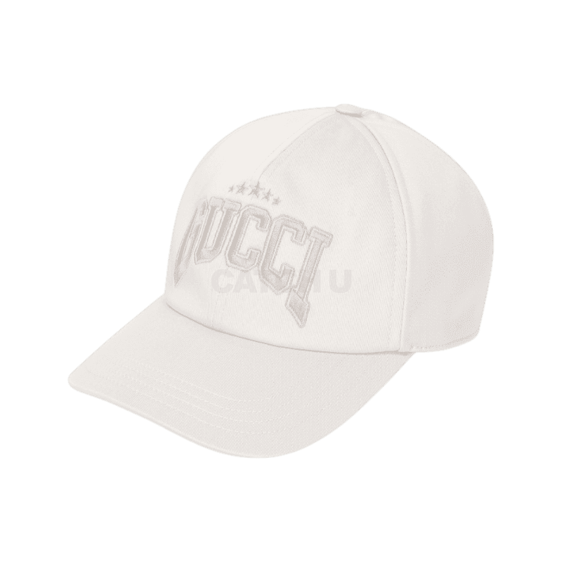구찌 자수 코튼 야구 모자 (817455 4HBDS 9500) [직매입정품]