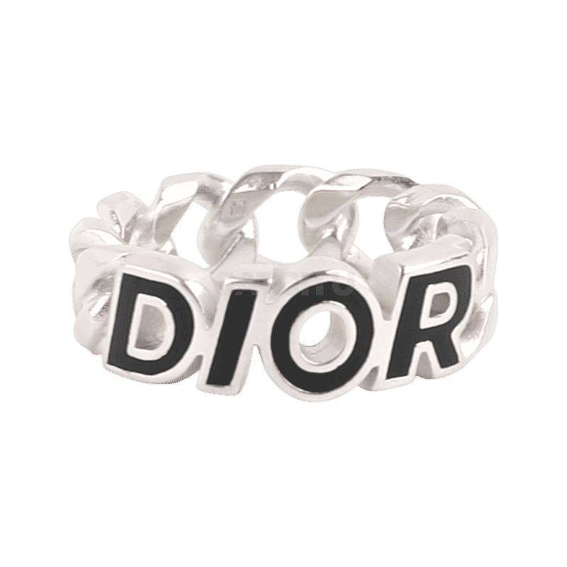 디올 Dior Italic 체인 링크 반지 (R2171HOMST 992) [직매입정품]