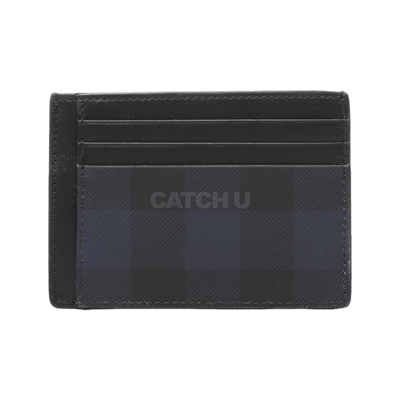 버버리 Check Money Clip Card Case (8073285)(체크 머니 클립 카드 지갑) [직매입정품]