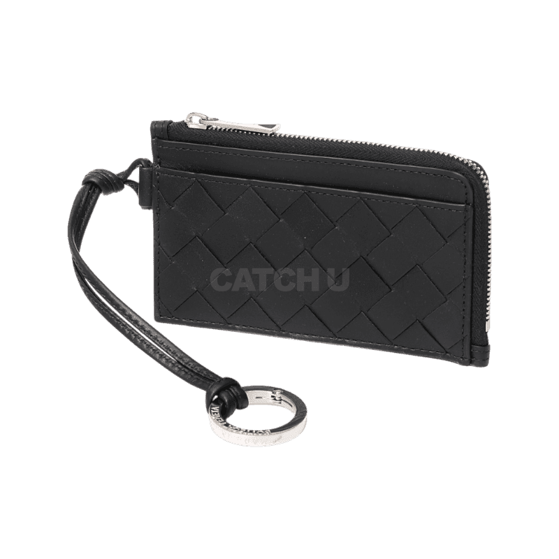 보테가베네타 인트레치아토 L 지퍼 스트랩 카드 홀더 (775544 VCPQ3 8803) [직매입정품]